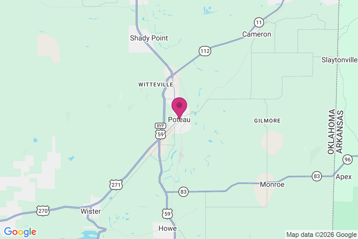 Poteau map