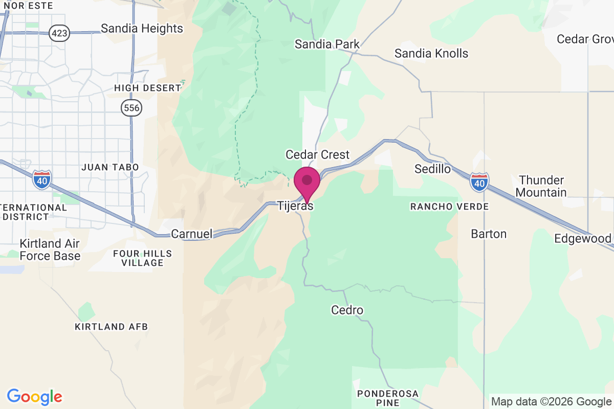 Tijeras map