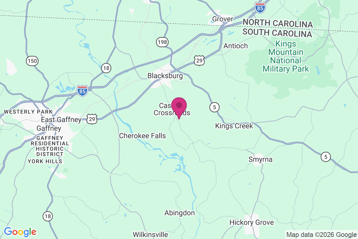 Cashion Crossroads map