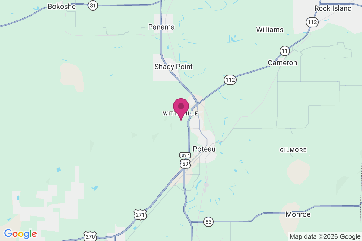 Witteville map