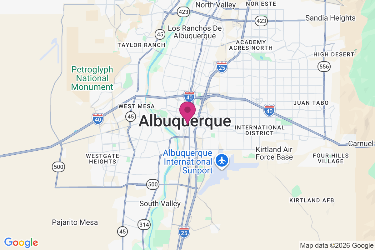 Kirtland Afb map