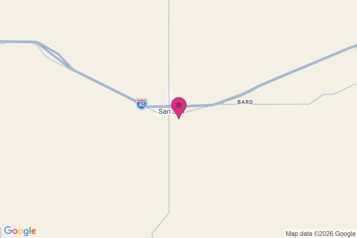 San Jon map