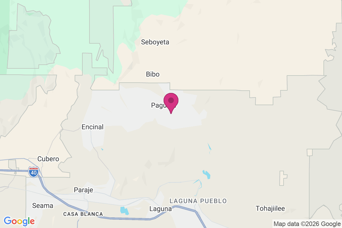 Paguate map