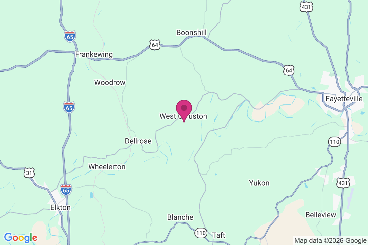 West Cyruston map