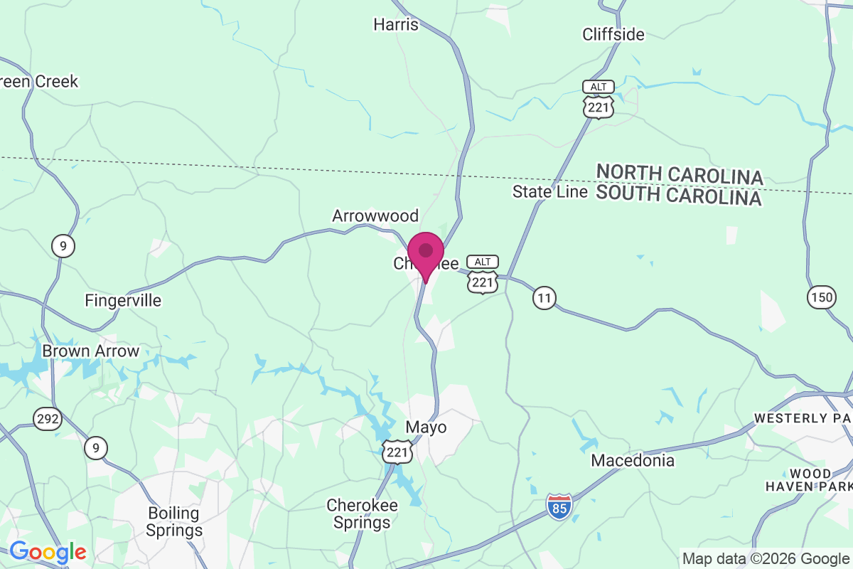 Chesnee map