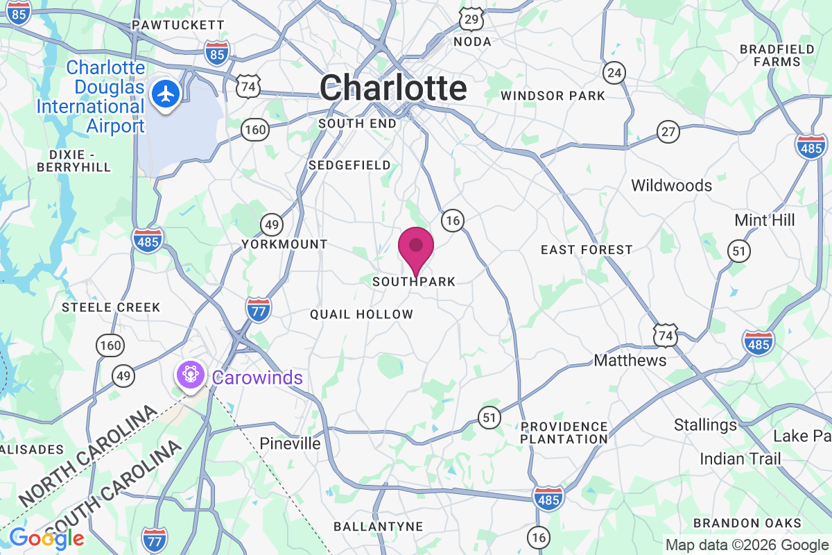 Barclay Downs map
