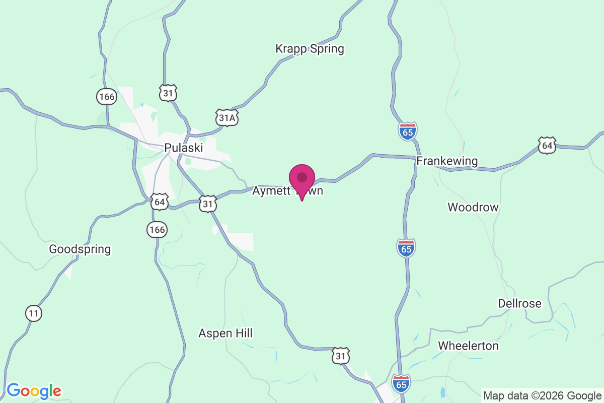 Aymett Town map