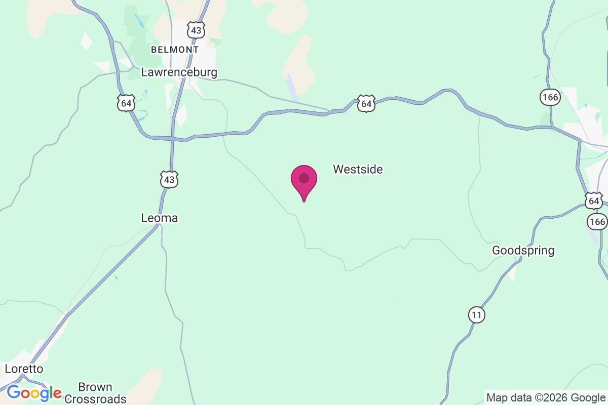 Rossboro map