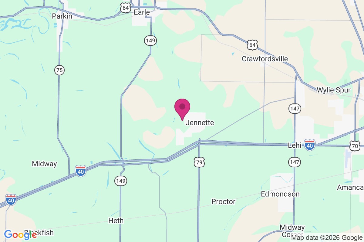 Jeanette map