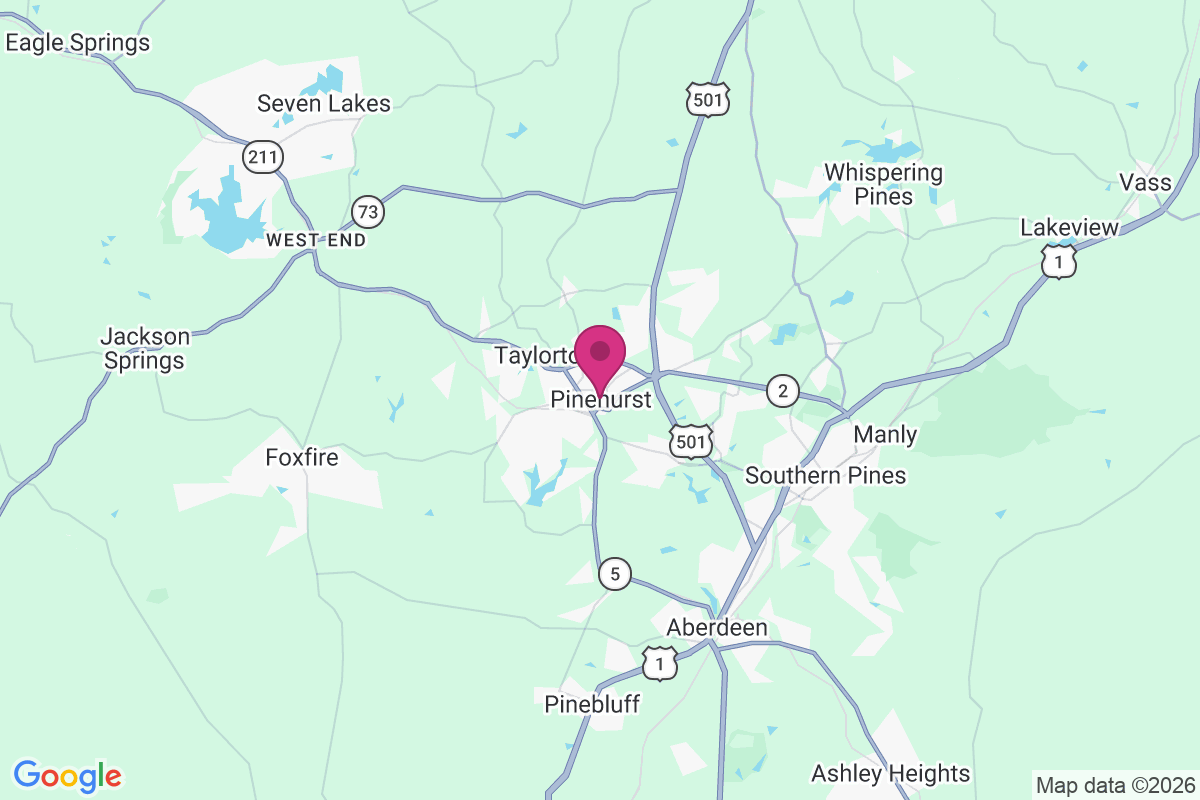 Pinehurst map