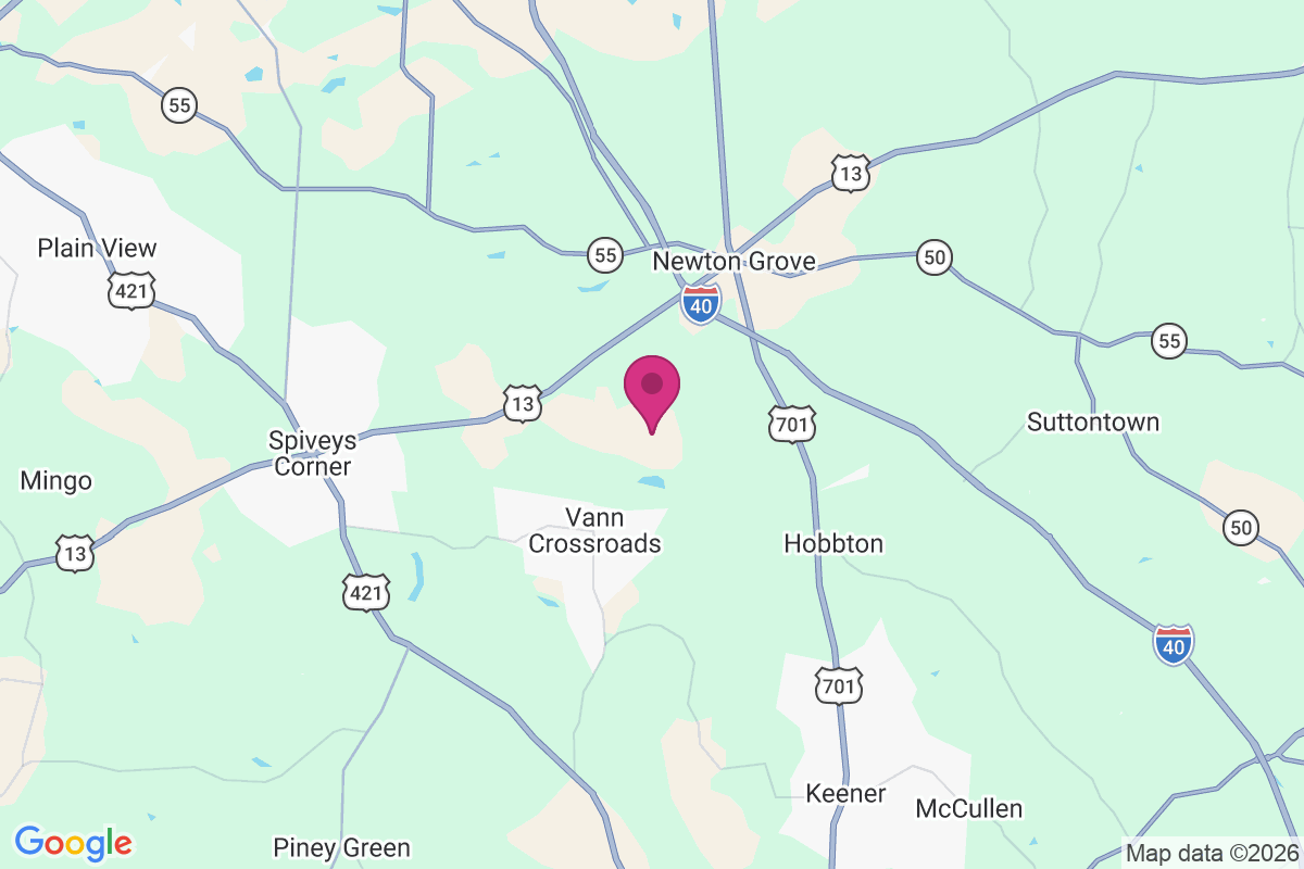 McLamb Crossroads map