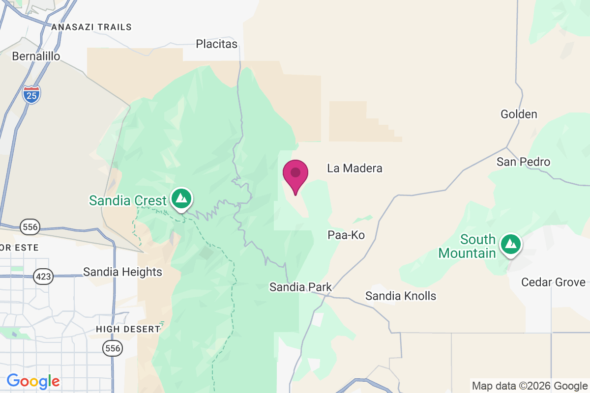 La Madera map