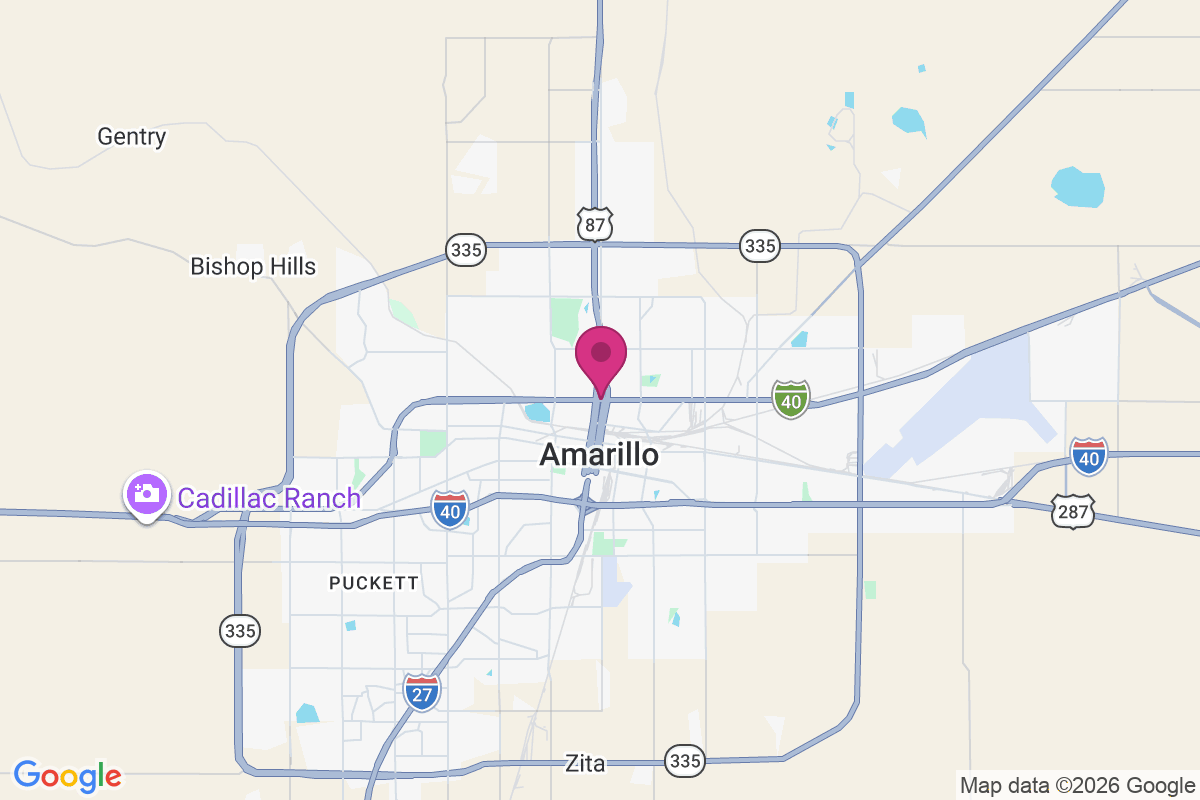 Amarillo map