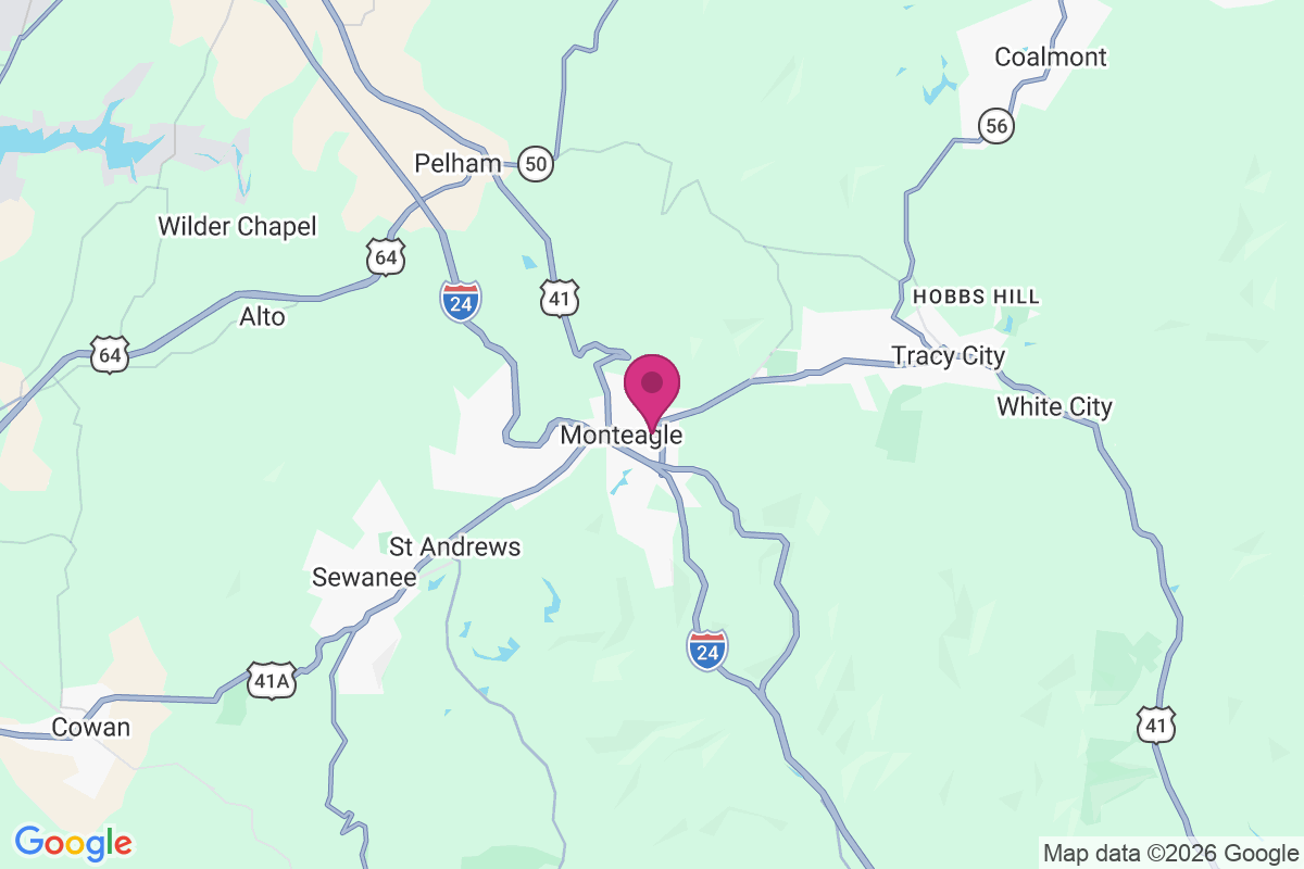 Monteagle map