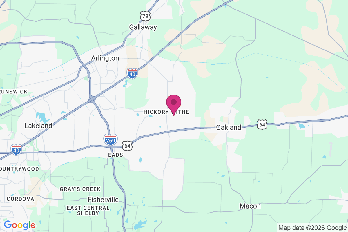 Hickory Withe map