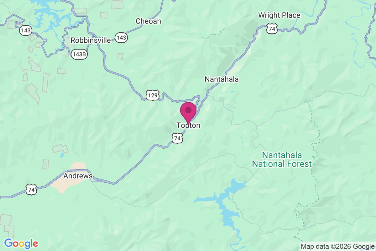 Topton map