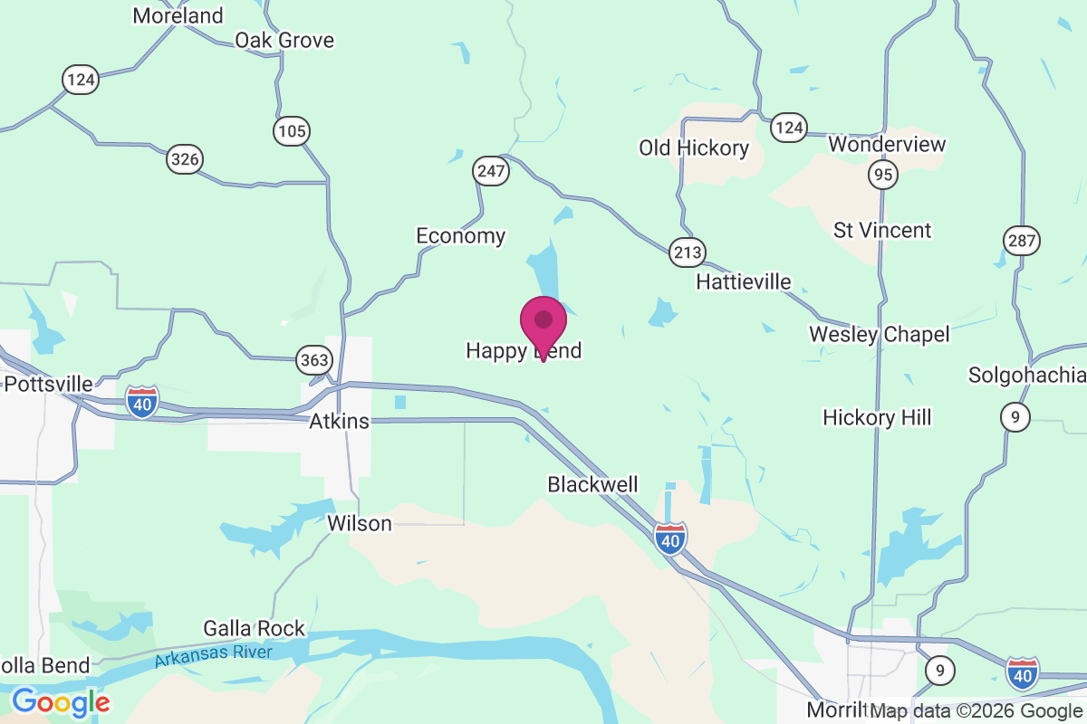 Happy Bend map
