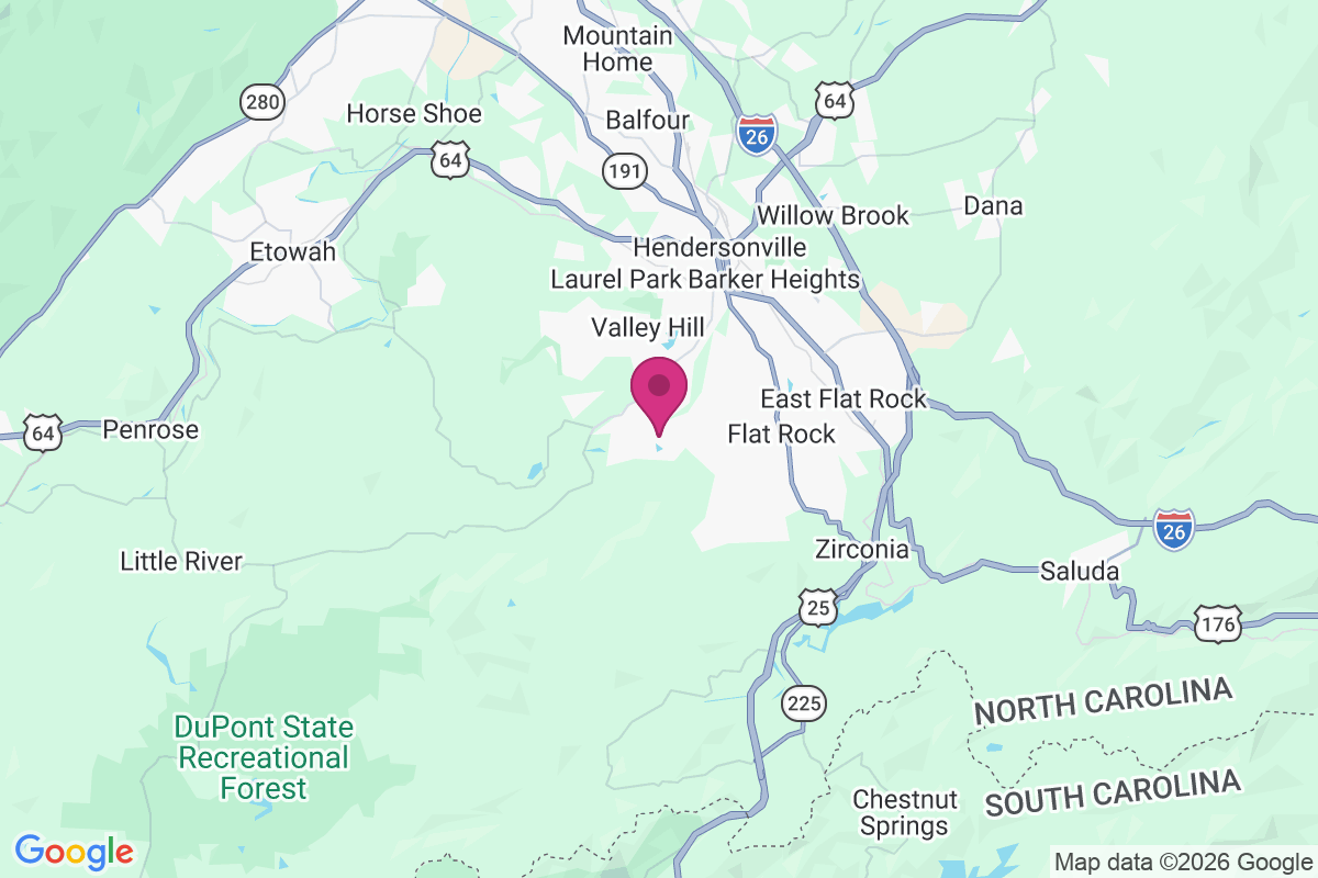 Kanuga Pines map