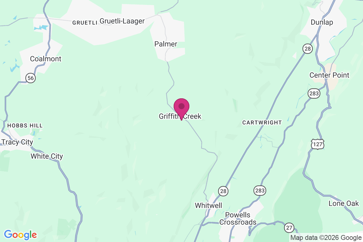 Griffith Creek map