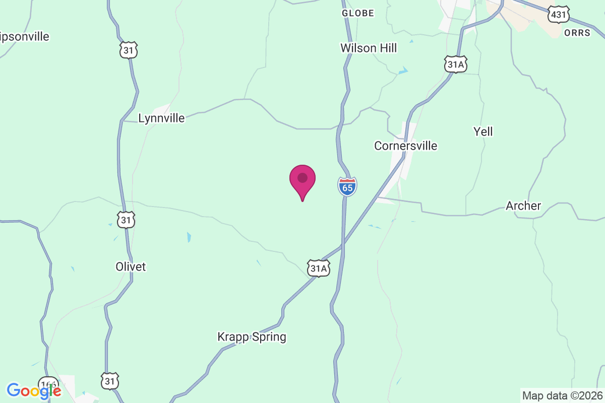 Blue Creek map