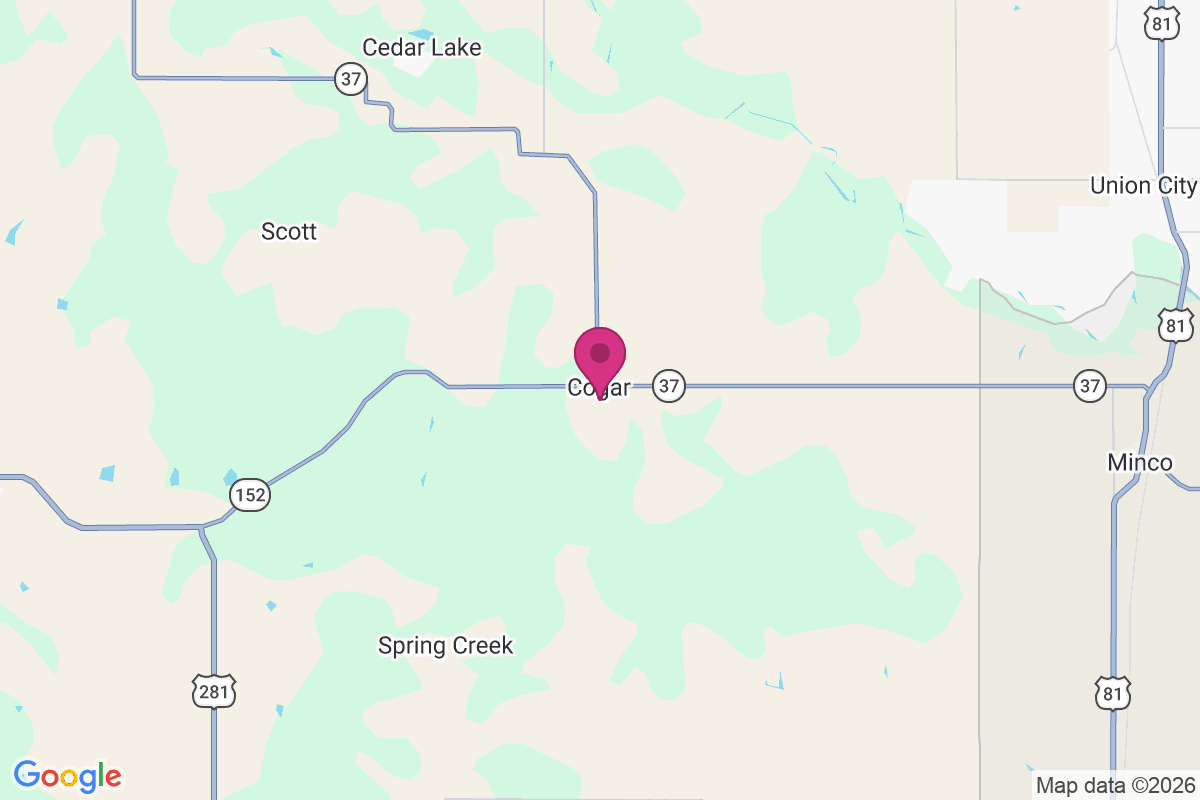 Cogar map