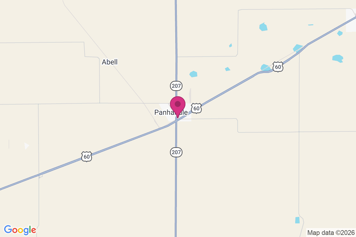 Panhandle map