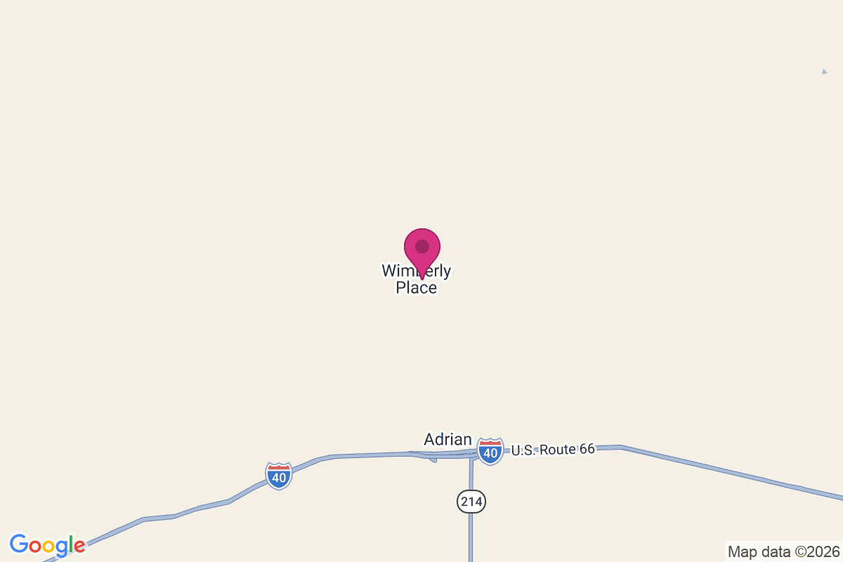 Wimberly Place map