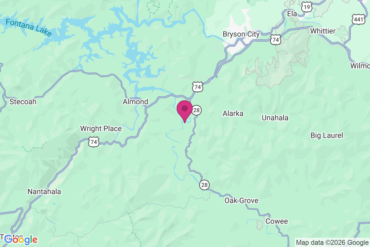 Halls Ford map