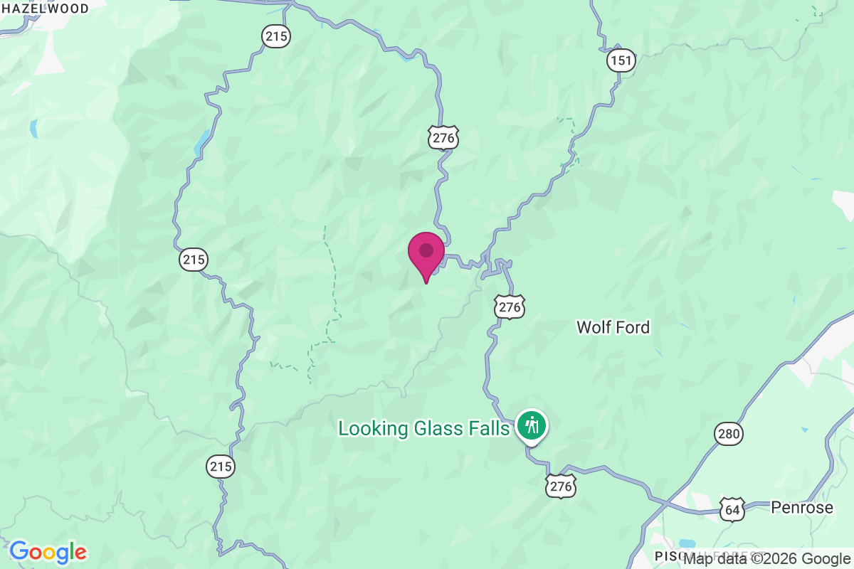 Big East Fork map