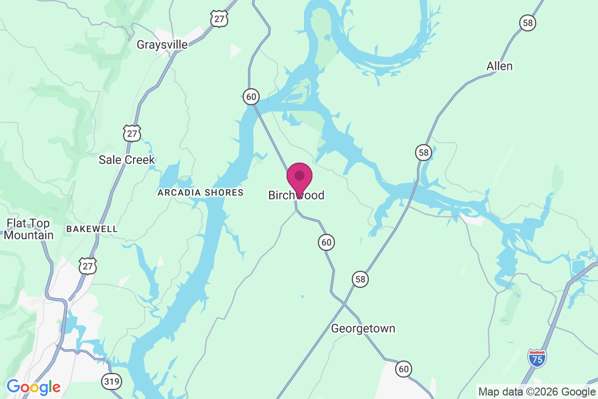 Birchwood map