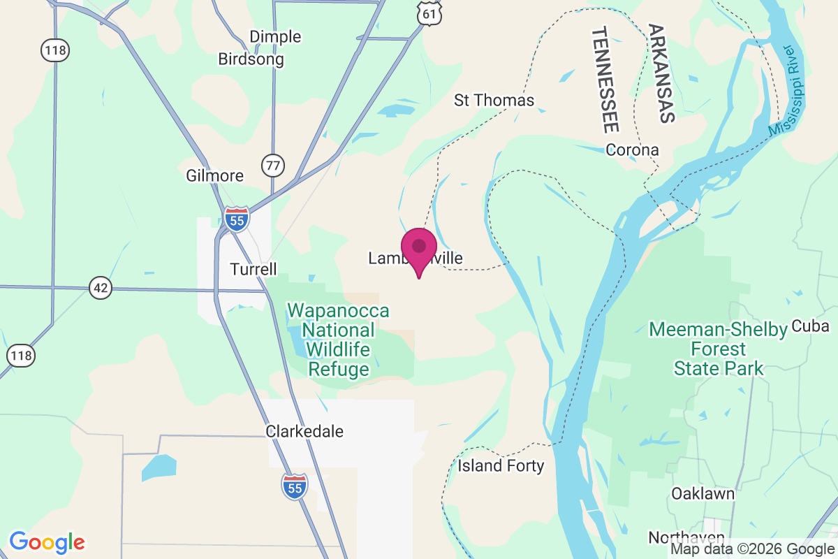 Lambethville map