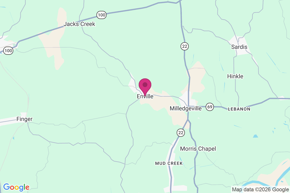 Enville map