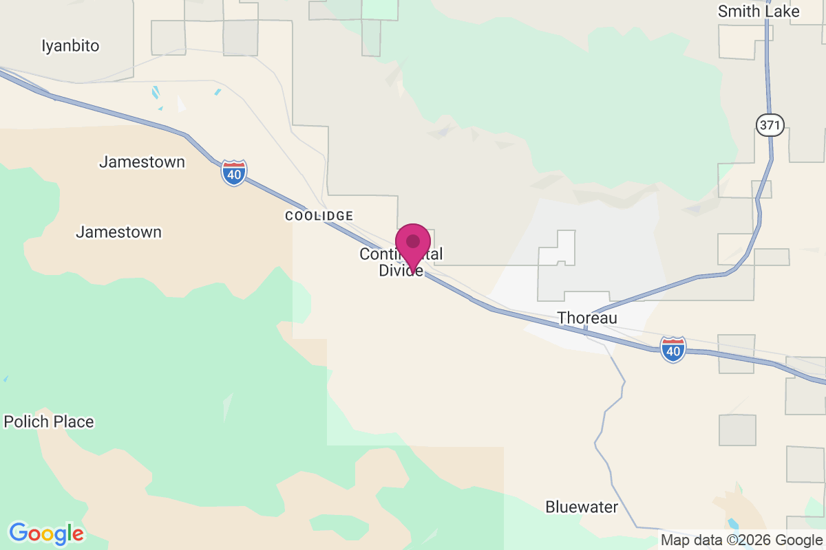 Continental Divide map