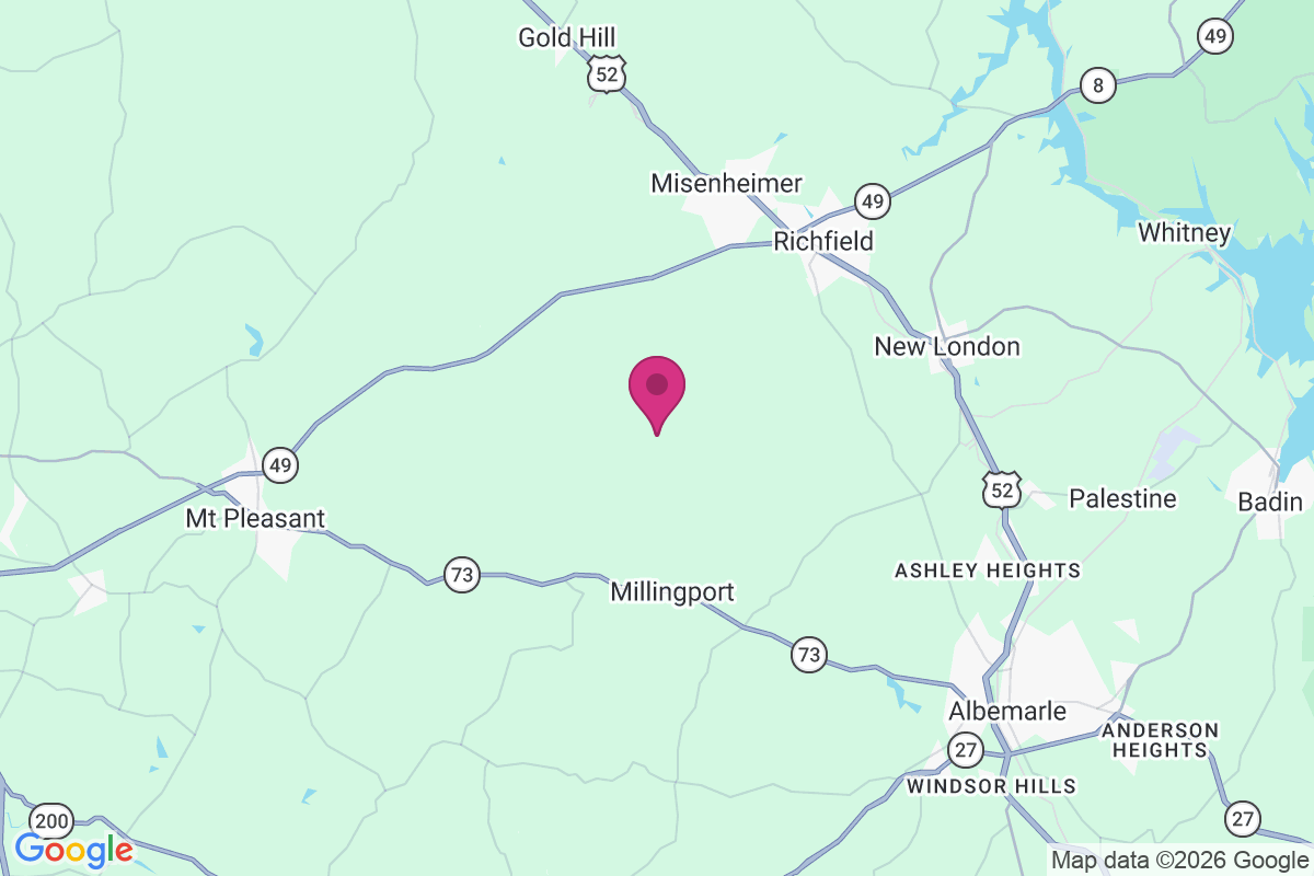 Pauls Crossing map