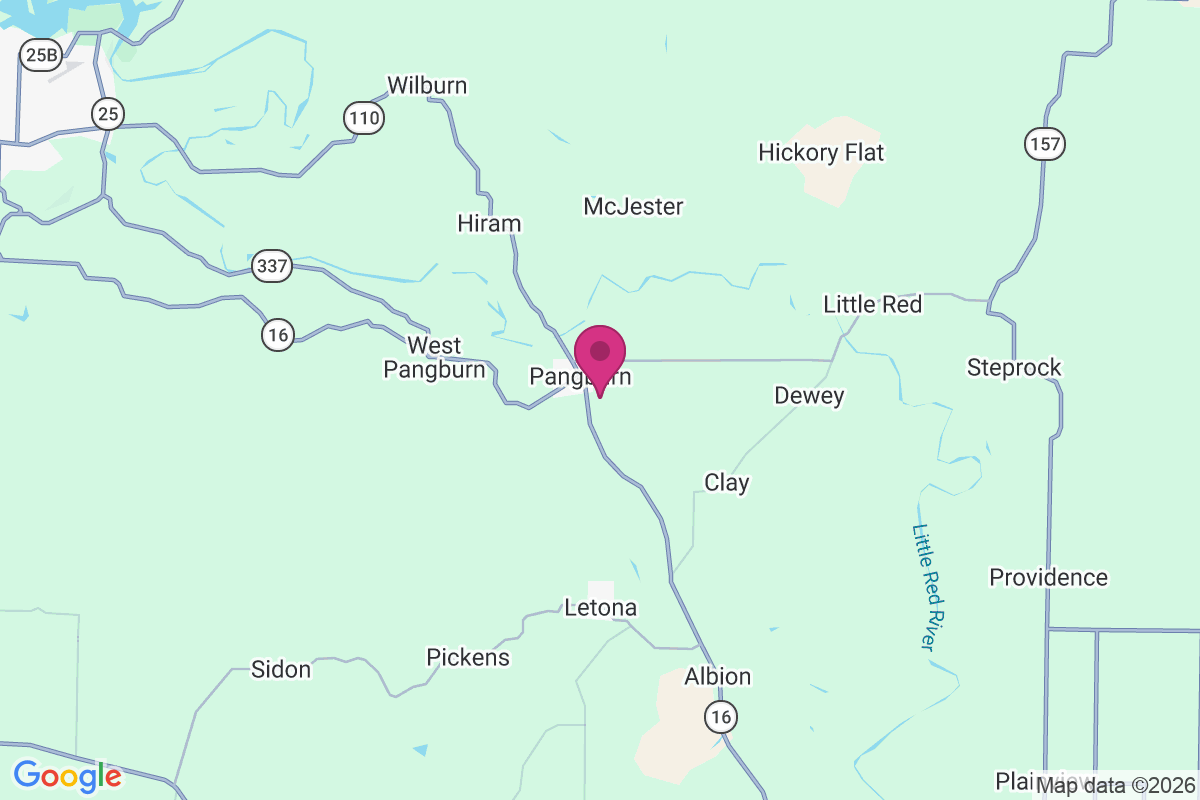 Pangburn map