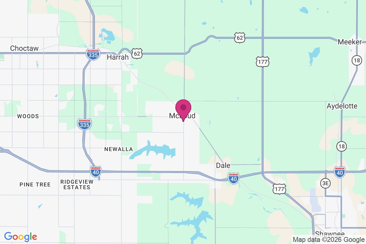 McLoud map