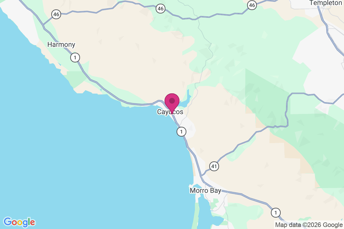 Cayucos map
