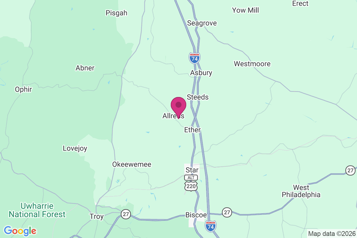 Allreds map
