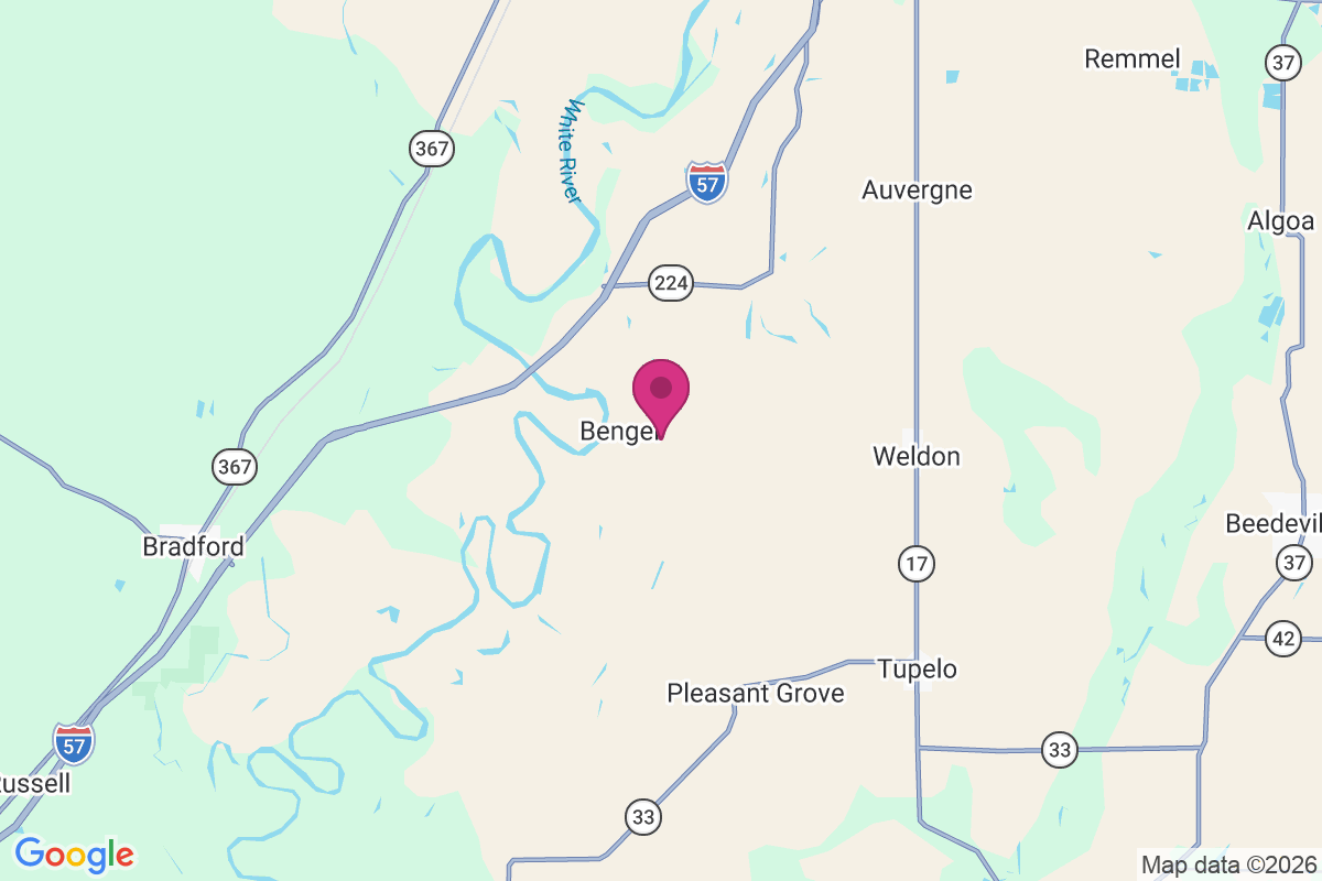 Spriggs Mill map