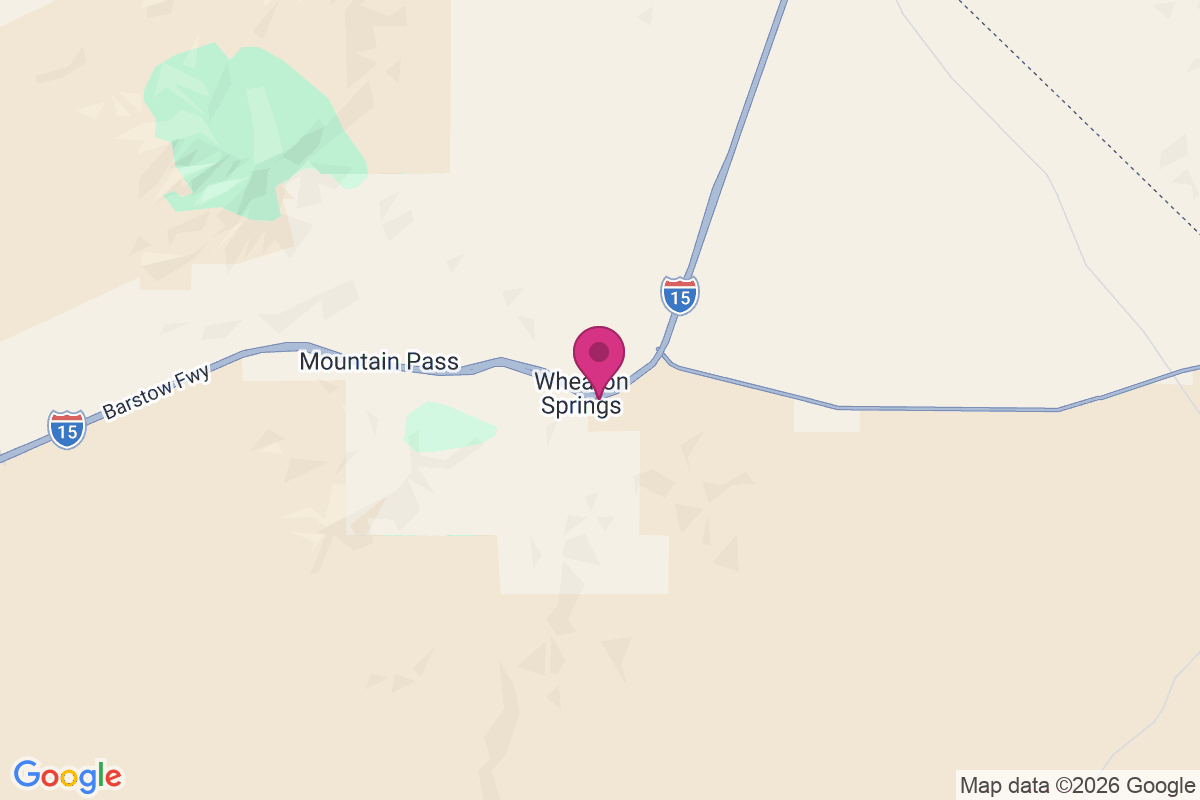 Wheaton Springs map