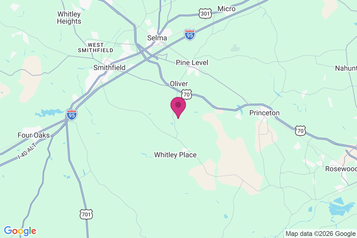 Creeches Mill map