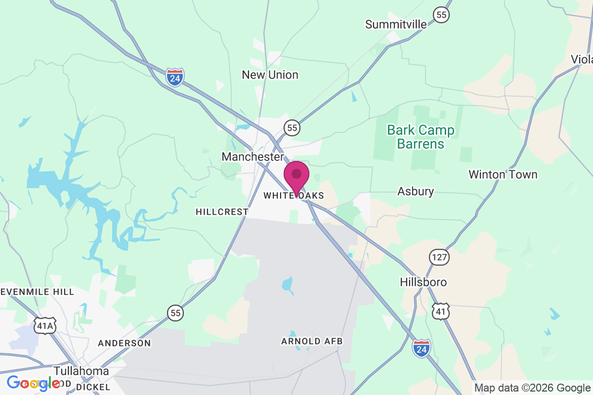 White Oaks map