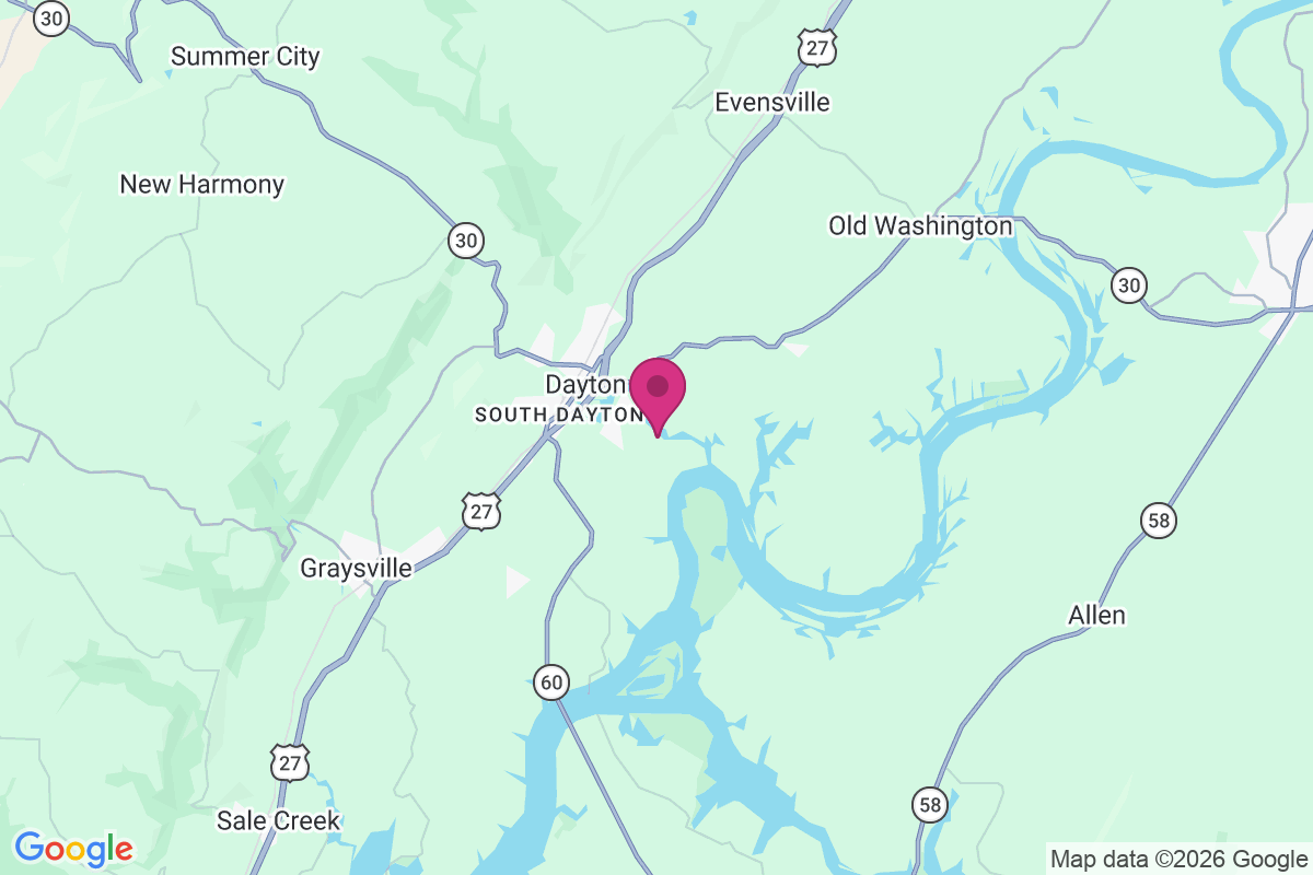 Piney Acres map