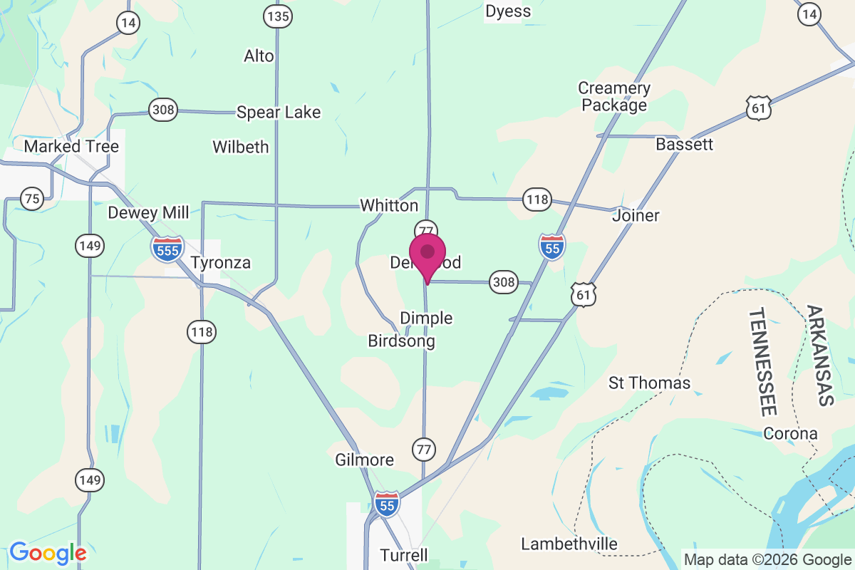 Denwood map