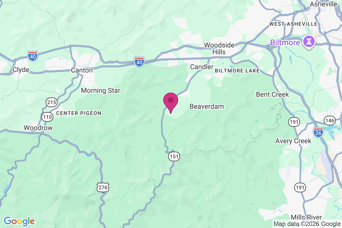 South Hominy map
