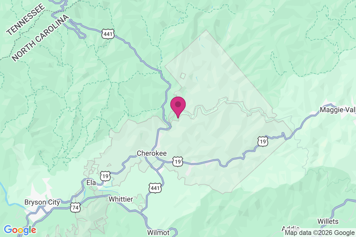 Ravensford map