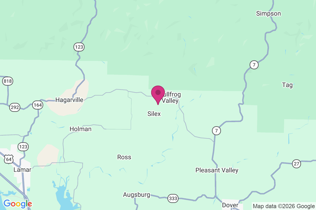 Bullfrog Valley map