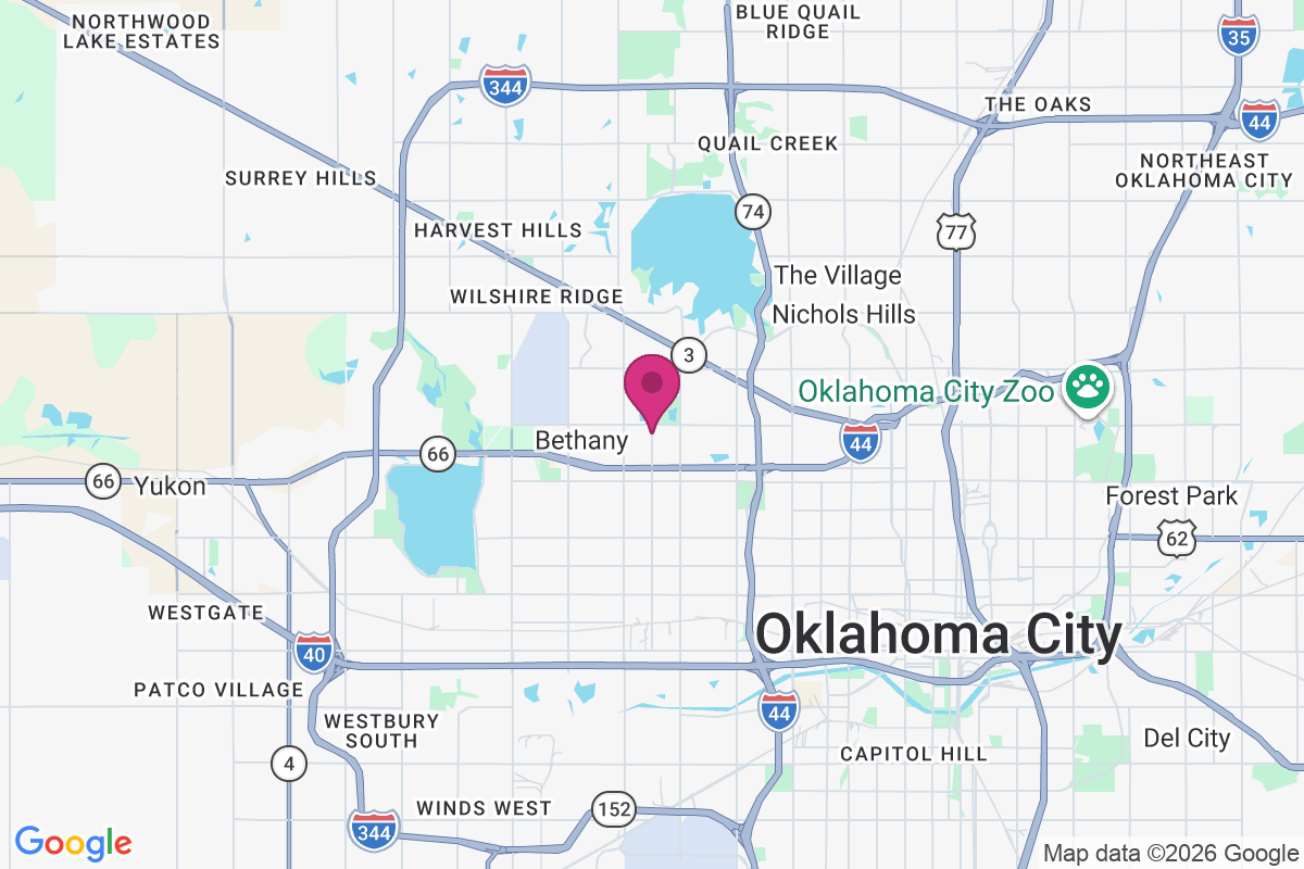 Warr Acres map