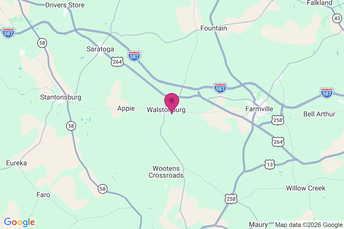 Walstonburg map