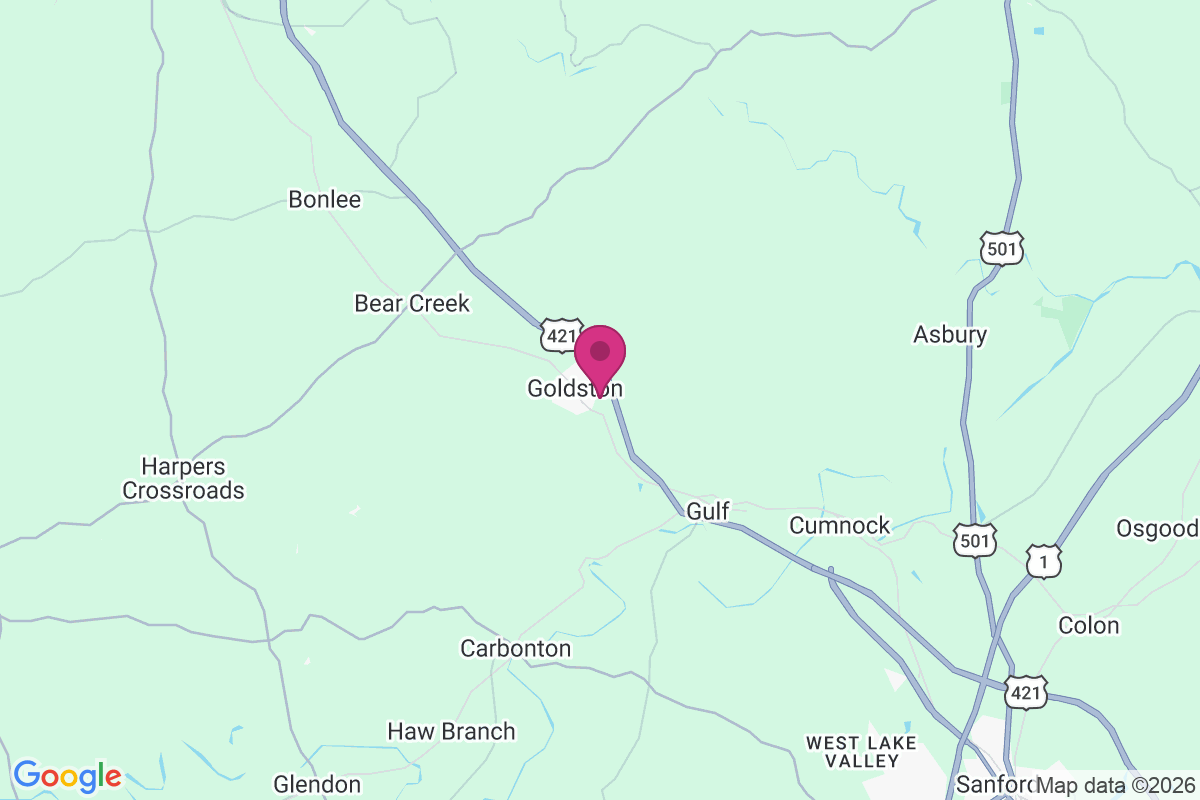 Goldston map